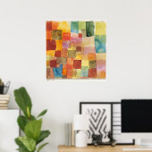 Zonder titel Abstract door Paul Klee Poster (Thuiskantoor)