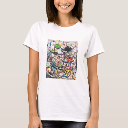 Zonder titel Abstract schilderij Hankamer Artjunkh T-shirt (Voorkant)
