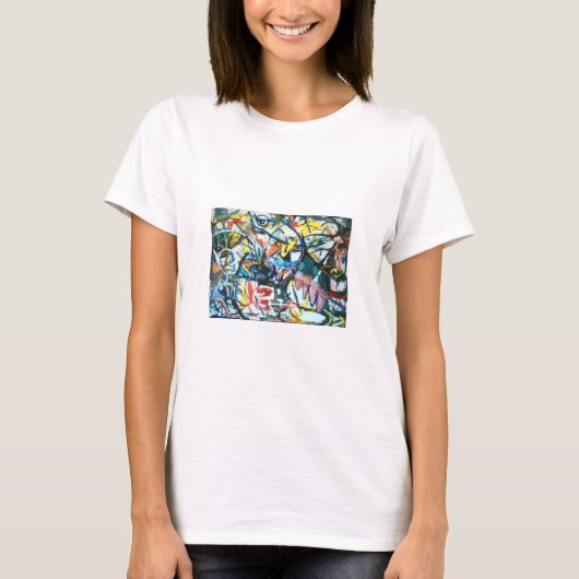 Zonder titel Abstract schilderij Hankamer Artjunkh T-shirt (Voorkant)