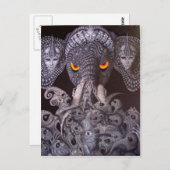 "zonder titel" briefkaart (Voorkant / Achterkant)