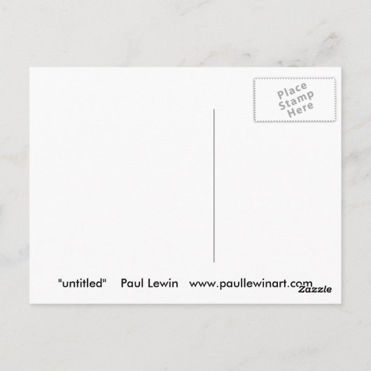 "zonder titel" briefkaart (Achterkant)