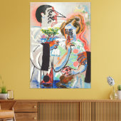 Zonder titel canvas afdruk (Insitu (Woonkamer))
