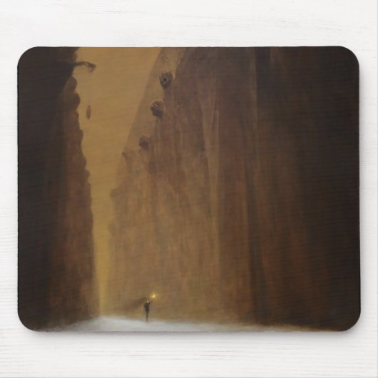 Zonder titel (Death Valey) door Zdzislaw Beksinski Muismat (Voorkant)