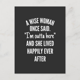 Zonder titel designEen vrouw die ooit zei dat ik u Feestdagenkaart