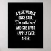 Zonder titel designEen vrouw die ooit zei dat ik u Poster (Voorkant)