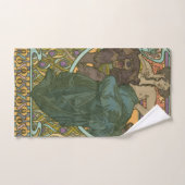 Zonder titel door Alphonse Mucha (1902) Bad Handdoek (Handdoek)
