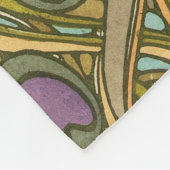 Zonder titel door Alphonse Mucha (1902) Fleece Deken (Hoek)