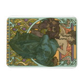 Zonder titel door Alphonse Mucha (1902) Magneet (Horizontaal)