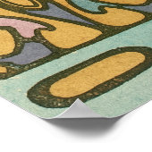 Zonder titel door Alphonse Mucha (1902) Poster (Hoek)