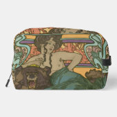 Zonder titel door Alphonse Mucha (1902) Toilettasje (Achterkant)