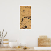 Zonder titel door John Haughton Poster (Keuken)