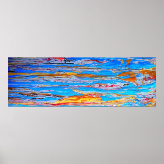 "Zonder titel" door Michael Crozz Poster (Voorkant)