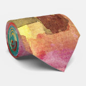 Zonder titel door Paul Klee Abstract Art Stropdas (Opgerold)