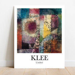Zonder titel door Paul Klee Poster