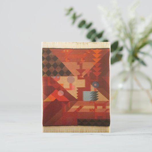 Zonder titel door Sophie Taeuber-Arp Briefkaart (Staand voorkant)