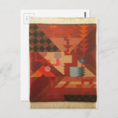 Zonder titel door Sophie Taeuber-Arp Briefkaart (Voorkant / Achterkant)