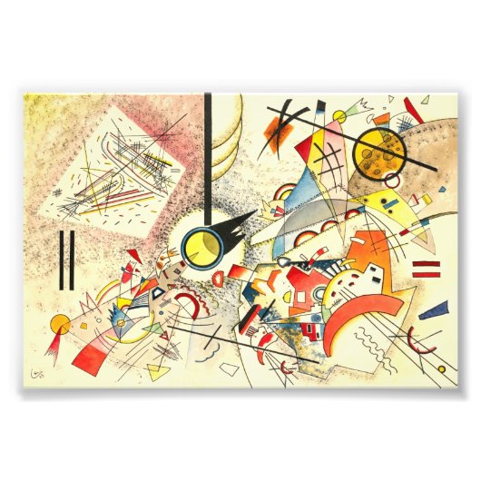 Zonder Titel door Wassily Kandinsky 1923 Foto Afdruk (Voorkant)
