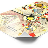 Zonder Titel door Wassily Kandinsky 1923 Foto Afdruk (Hoek)