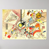 Zonder Titel door Wassily Kandinsky 1923 Poster (Voorkant)