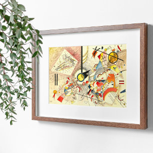 Zonder Titel door Wassily Kandinsky 1923 Poster
