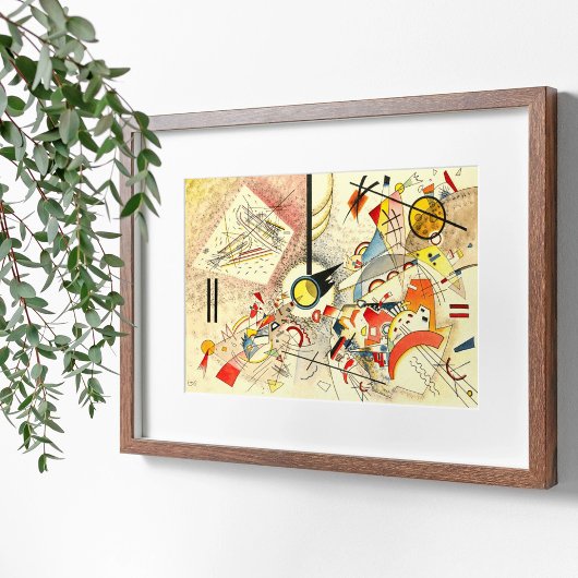 Zonder Titel door Wassily Kandinsky 1923 Poster
