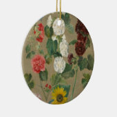 Zonder Titel (Flowers) (olie aan boord) Keramisch Ornament (Rechts)