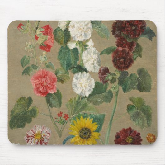 Zonder Titel (Flowers) (olie aan boord) Muismat (Voorkant)