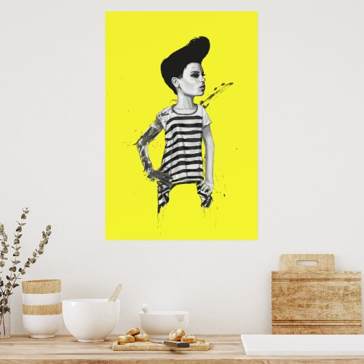 Zonder titel II Poster (Keuken)