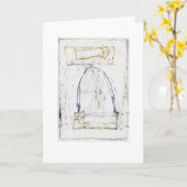 Zonder titel kaart. kaart (Gele Bloem)