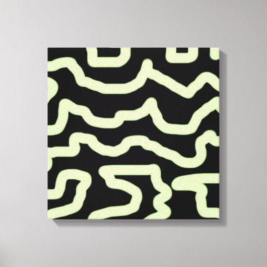 Zonder titel moderne kunst canvas afdruk (Voorkant)