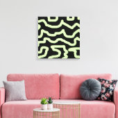 Zonder titel moderne kunst canvas afdruk (Insitu (Woonkamer))
