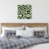 Zonder titel moderne kunst canvas afdruk (Insitu (Slaapkamer))
