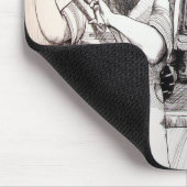 Zonder titel Mousepad Muismat (Hoek)