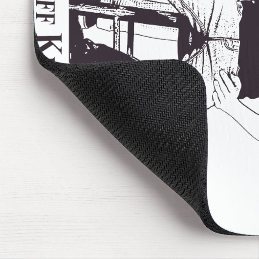 Zonder titel Mousepad Muismat (Hoek)