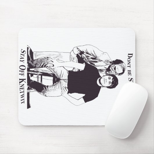 Zonder titel Mousepad Muismat (Met muis)