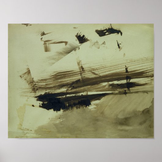 Zonder titel of: Eroeping van een eiland, 1870 Poster (Voorkant)