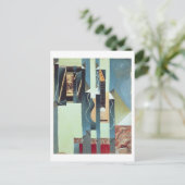 Zonder titel (olie op doek) briefkaart (Staand voorkant)