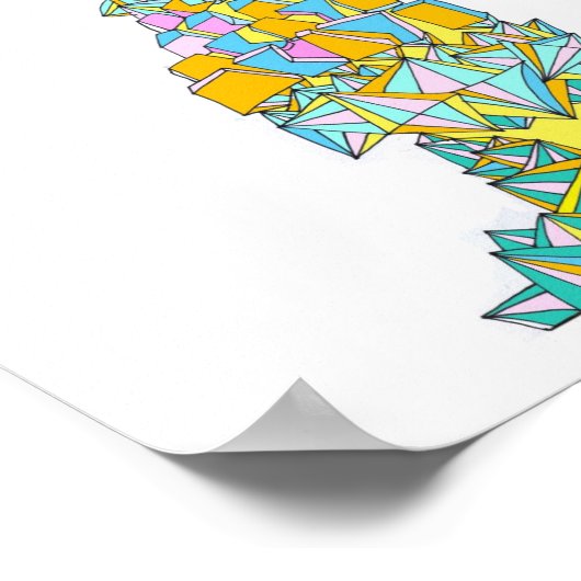 "Zonder titel" Poster (Hoek)