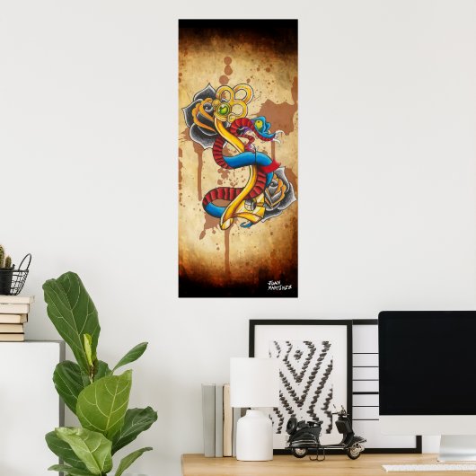 "zonder titel" poster (Thuiskantoor)