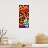 "zonder titel" poster (Keuken)