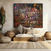 Zonder titel (Reconstructie), Paul Klee Abstracte Foto Afdruk