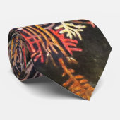 Zonder titel (Reconstructie), Paul Klee Abstracte Stropdas (Opgerold)