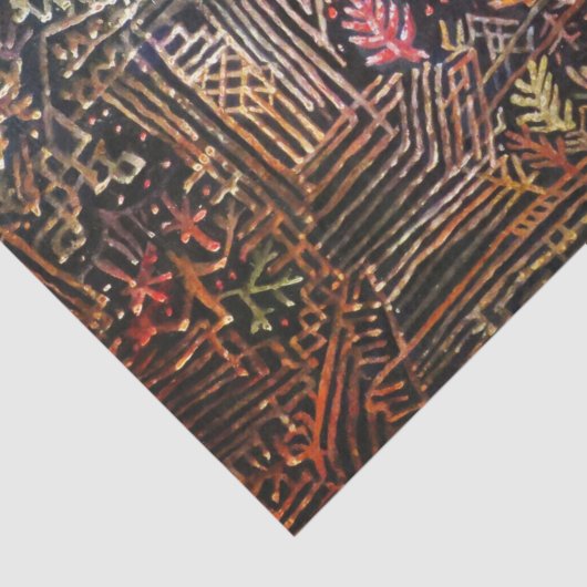 Zonder titel (Reconstructie), Paul Klee Abstracte  Tissuepapier (Detail)