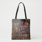 Zonder titel (Reconstructie), Paul Klee Abstracte Tote Bag (Voorkant)