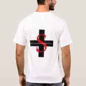 zonder titel snijden van hout xiii t-shirt (Achterkant)