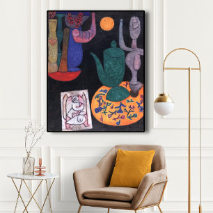 Zonder titel (Stilleven) door Paul Klee, Abstracte Poster