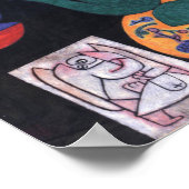 Zonder titel (Stilleven) door Paul Klee, Abstracte Poster (Hoek)