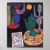 Zonder titel (Stilleven) door Paul Klee, Abstracte Poster (Voorkant)