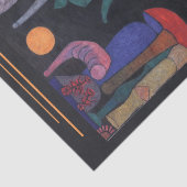 Zonder titel (Stilleven) door Paul Klee, Abstracte Tissuepapier (Detail)