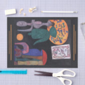 Zonder titel (Stilleven) door Paul Klee, Abstracte Tissuepapier (Craft)